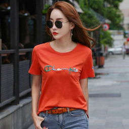沐映纤苏 棉刺绣T恤，演绎韩式休闲新风尚