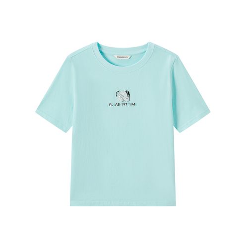 清爽一夏，女性必备 年轻系列RB夏季新款纯棉T恤深度评测